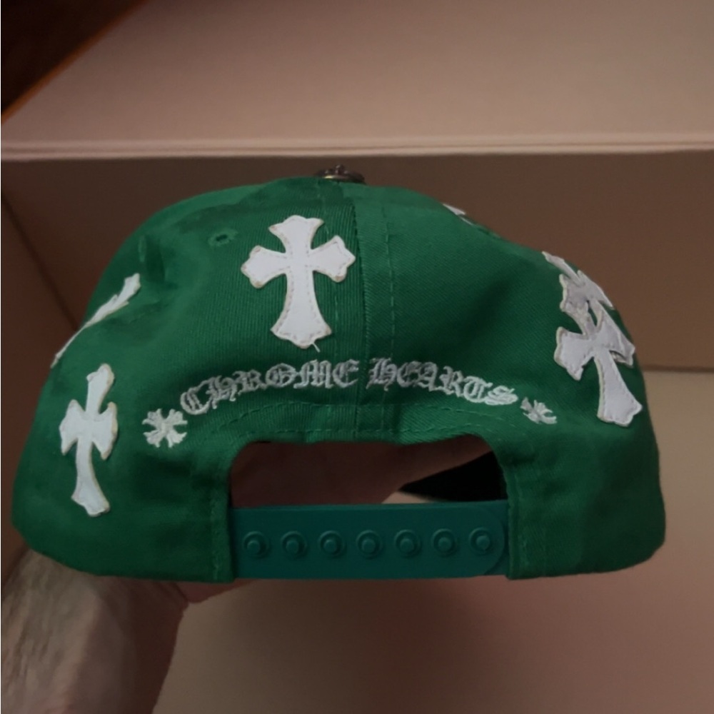 Chrome Hearts leather patch ‘Green’ hat - Picture 3 of 7